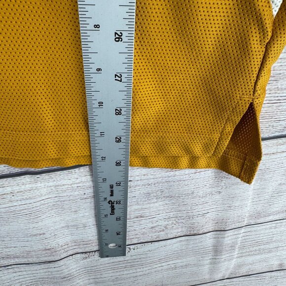 Tracksmith Athletic Shorts and Tank Set in Mustard and White - Picture 6 of 16